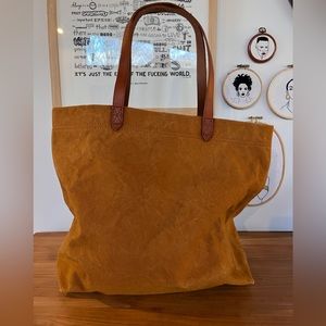 Madewell canvas transport tote -duck canvas